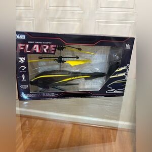 Brand New XVB Flare remote control helicopter 10+